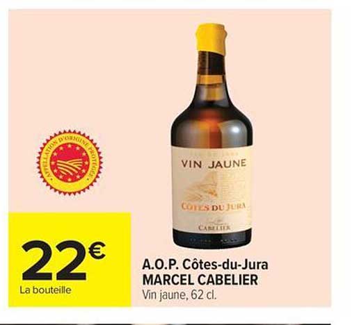 A.O.P. Côtes-du-Jura MARCEL CABELIER