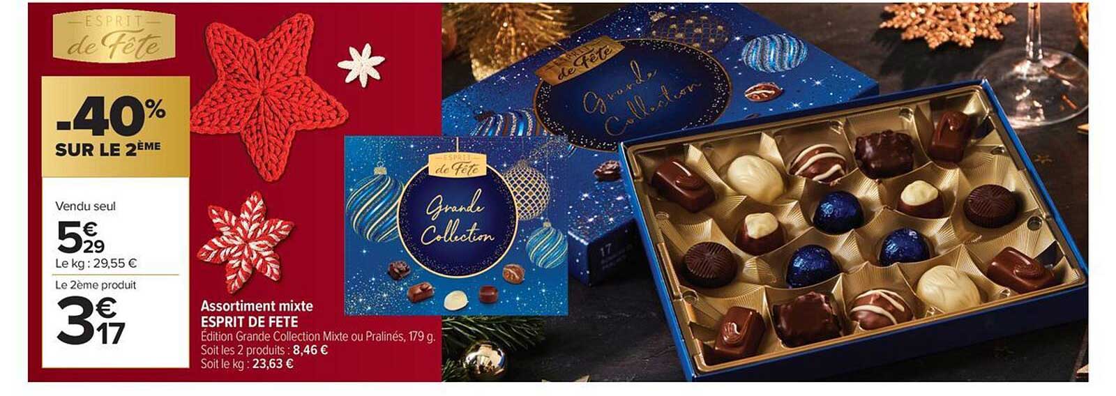 Assortiment mixte ESPRIT DE FETE