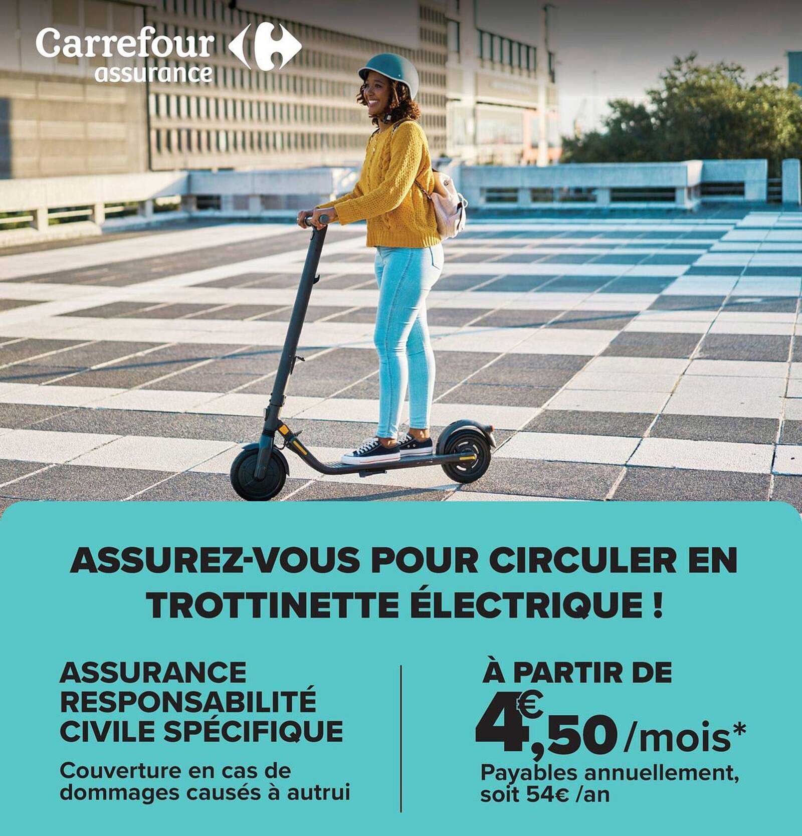 ASSUREZ-VOUS POUR CIRCULER EN TROTTINETTE ÉLECTRIQUE !