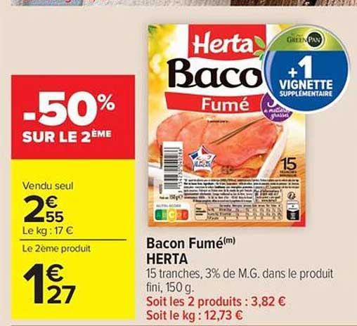 Bacon Fumé HERTA