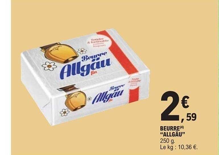 BEURRE(4) "ALLGÄU"