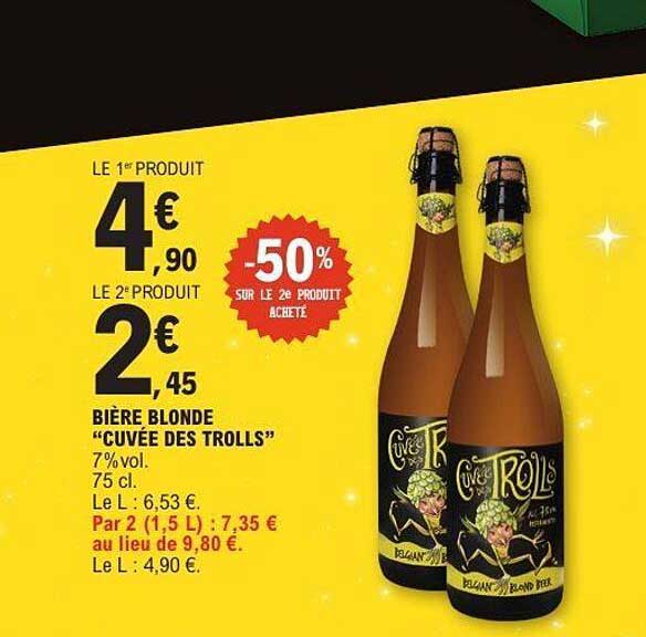 Bière Blonde "Cuvée des Trolls"