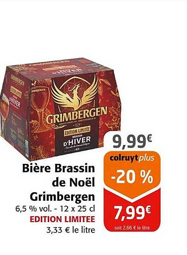 Bière Brassin de Noël Grimbergen