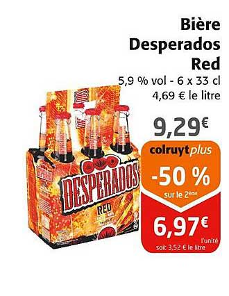 Bière Desperados Red