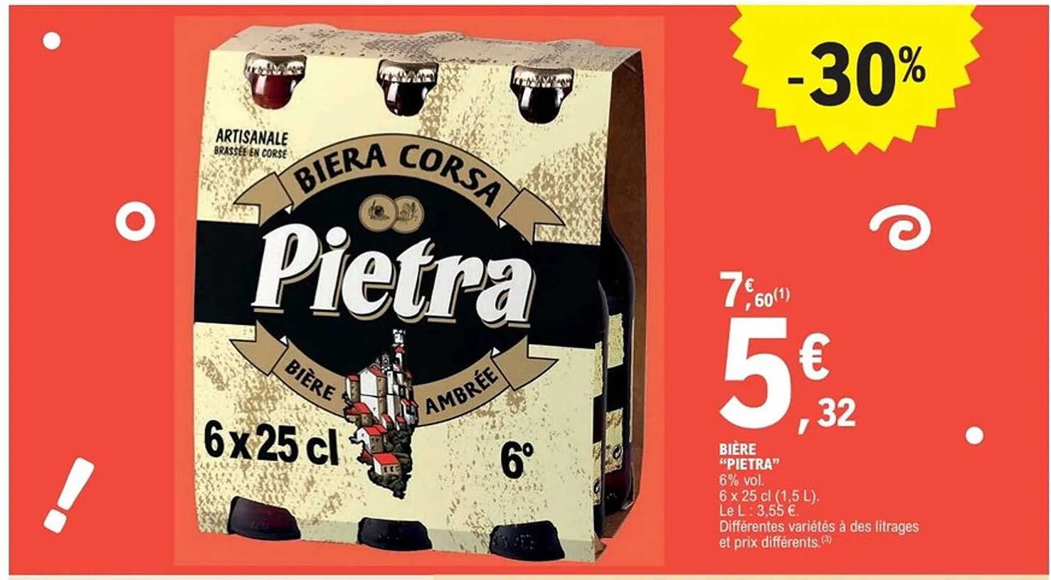 BIERES "PIETRA"