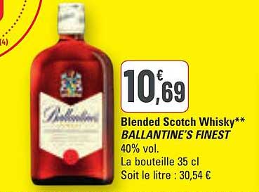 Blended Scotch Whisky** BALLANTINE'S FINEST