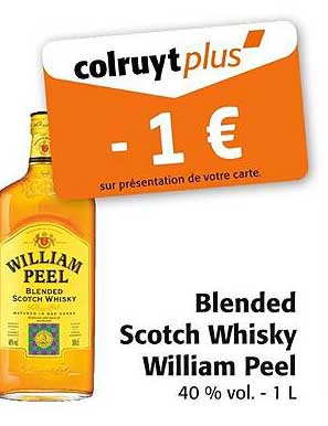 Blended Scotch Whisky William Peel