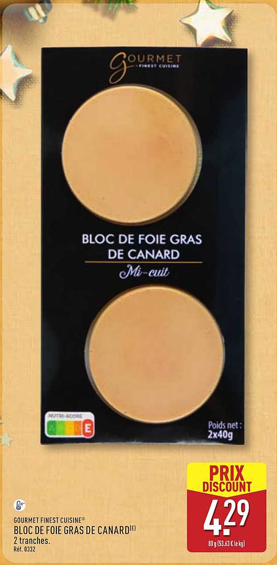 BLOC DE FOIE GRAS DE CANARD