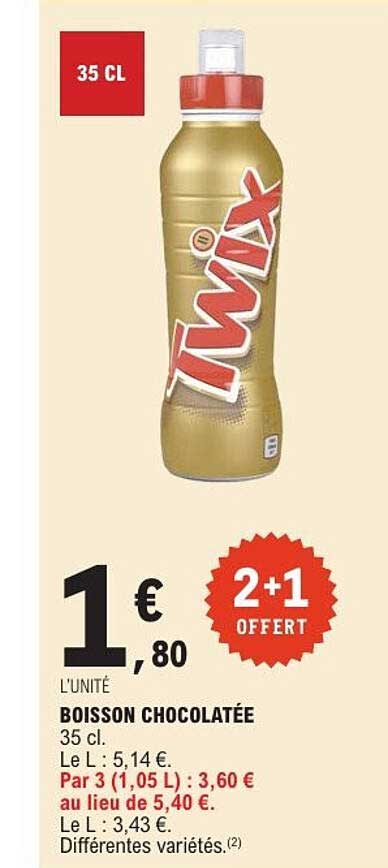 BOISSON CHOCOLATÉE 35 CL