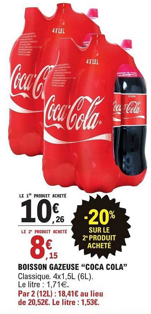 BOISSON GAZEUSE “COCA COLA”