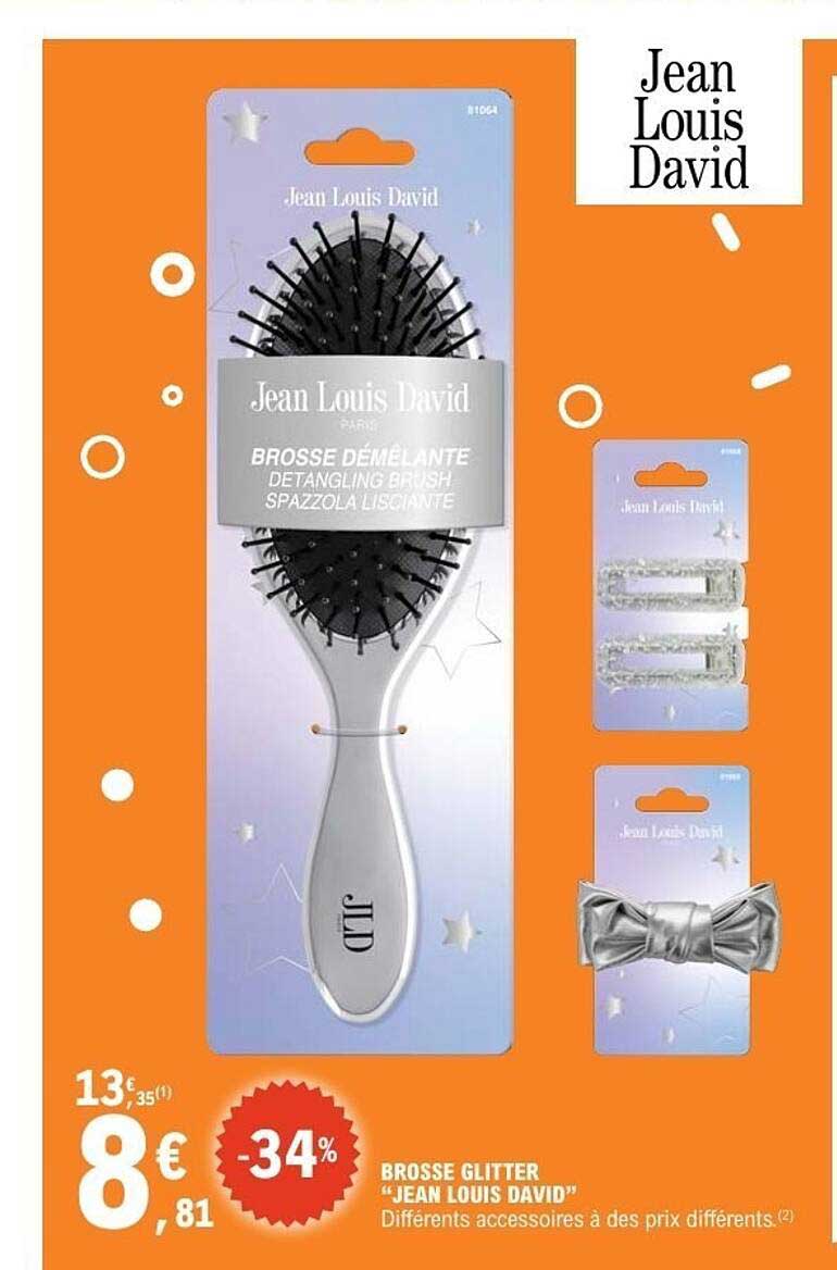 BROSSE GLITTER "JEAN LOUIS DAVID"