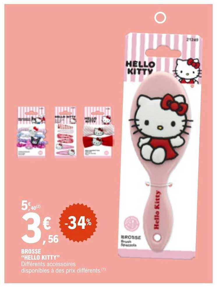 BROSSE "HELLO KITTY"