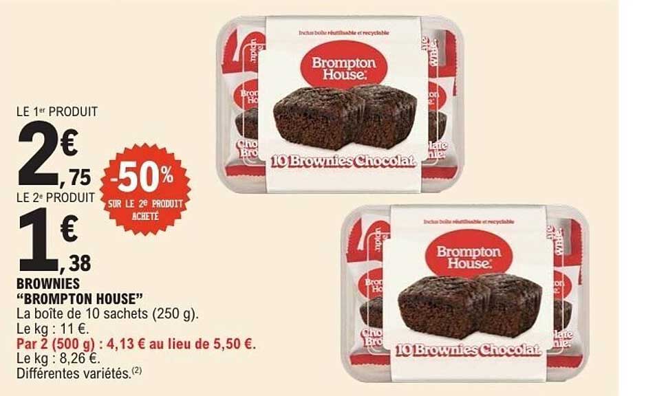 BROWNIES "BROMPTON HOUSE"