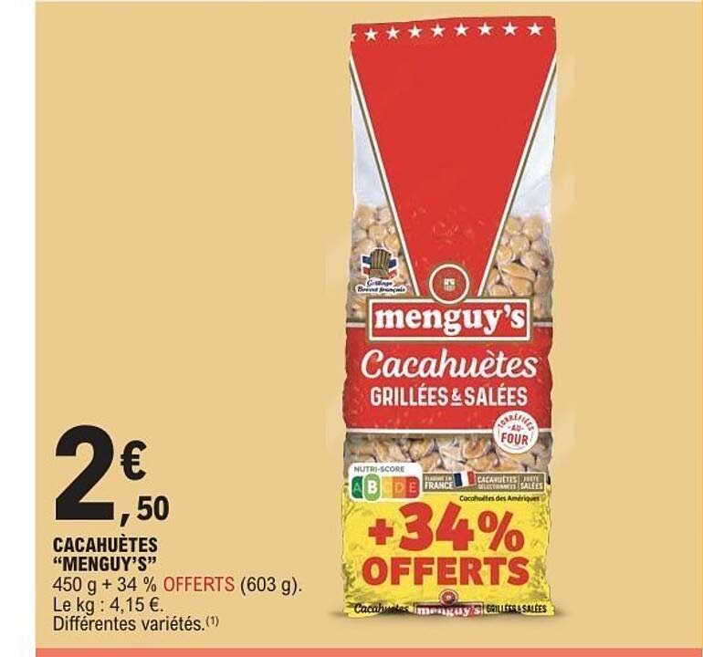 CACAHUÈTES "MENGUY’S"