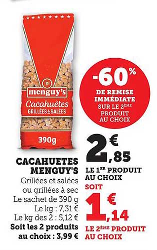 CACAHUÈTES MENGUY'S