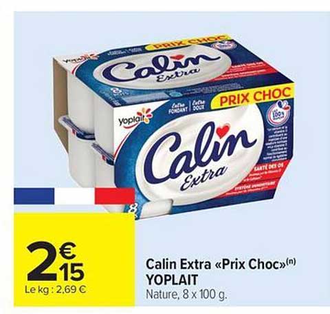 Calin Extra «Prix Choc» Yoplait