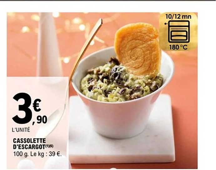 CASSOLETTE D'ESCARGOT