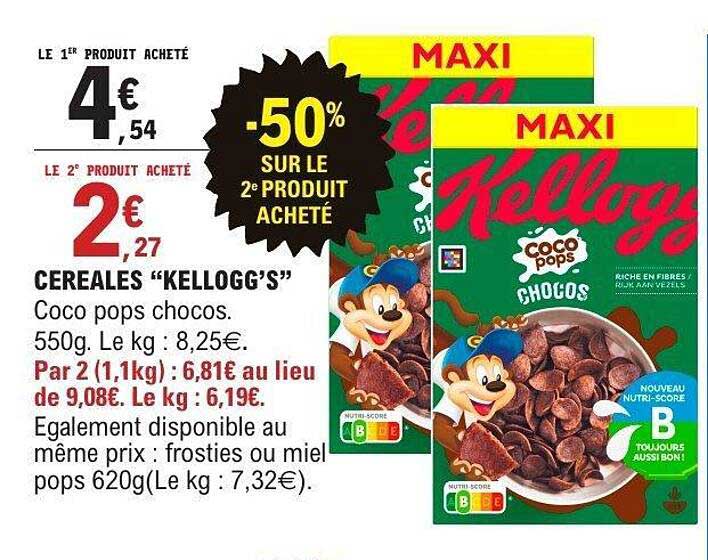 CEREALES "KELLOGG’S"