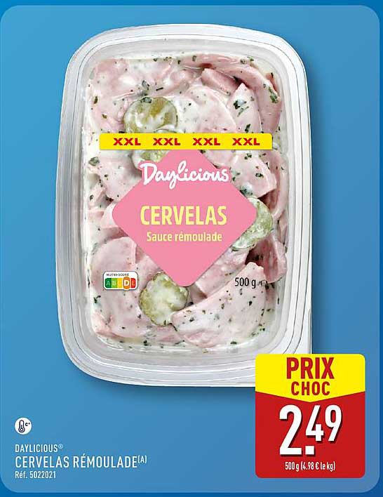 CERVELAS Sauce rémoulade