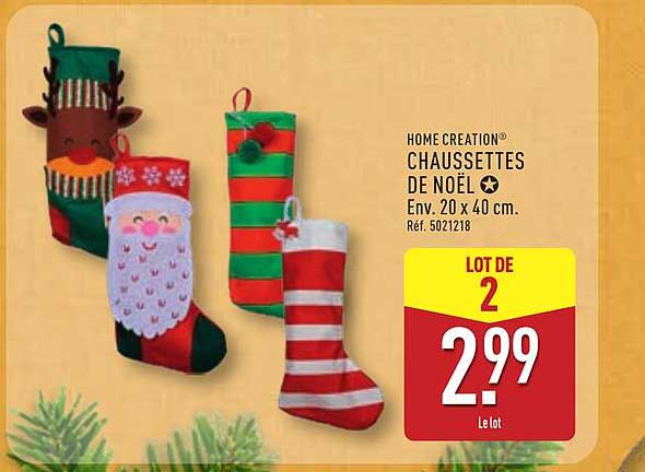 CHAUSSETTES DE NOËL