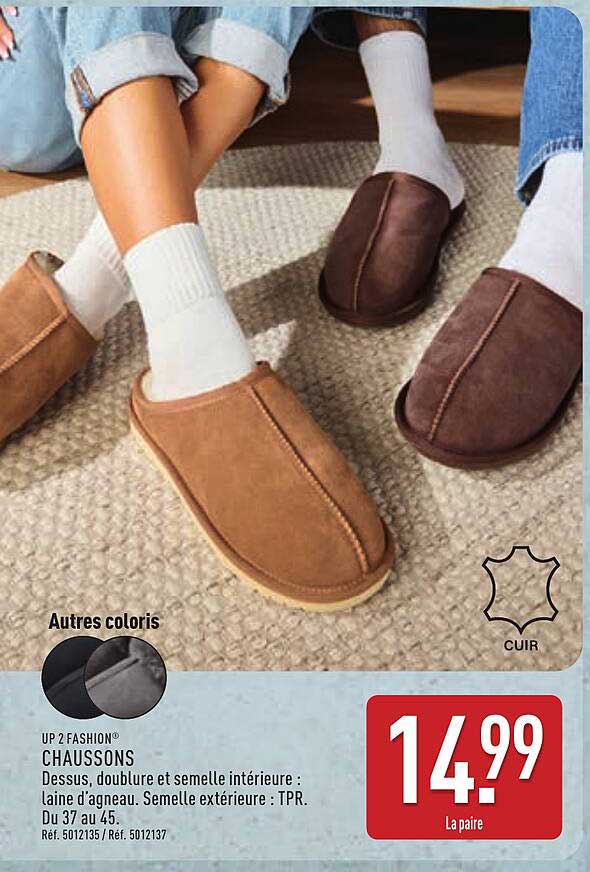 CHAUSSONS UP 2 FASHION®
