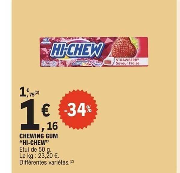 CHEWING GUM "HI-CHEW"