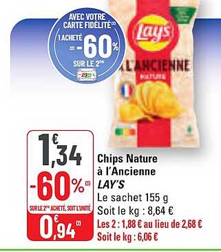 Chips Nature à l'Ancienne