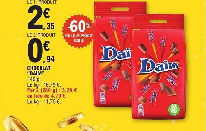 Chocolat "DAIM"