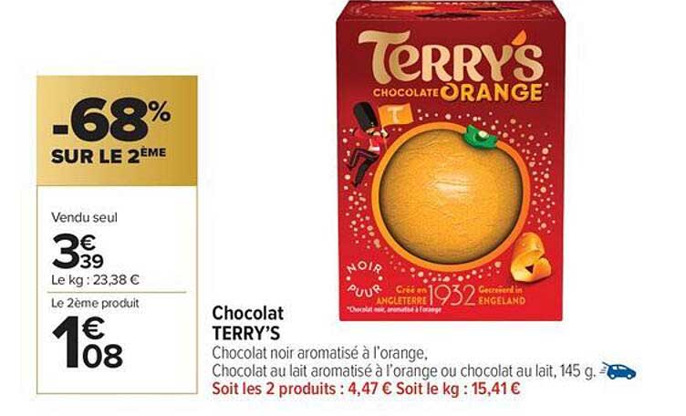 Chocolat TERRY’S
