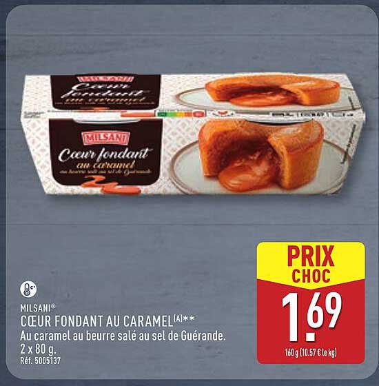 CŒUR FONDANT AU CARAMEL