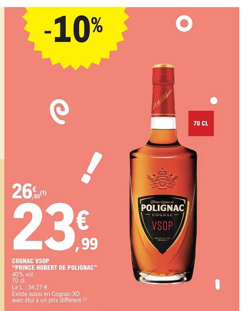 Cognac VSOP "Prince Hubert de Polignac"