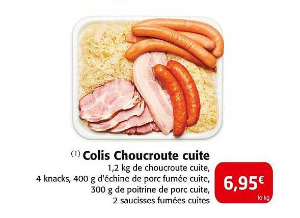 Colis Choucroute cuite
