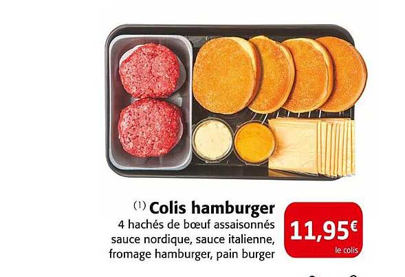Colis hamburger