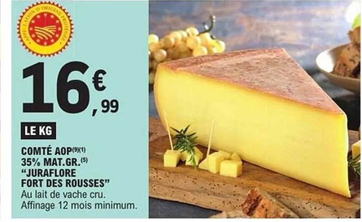 COMTÉ AOP 35% MAT.GR. "JURAFLORE FORT DES ROUSSES"