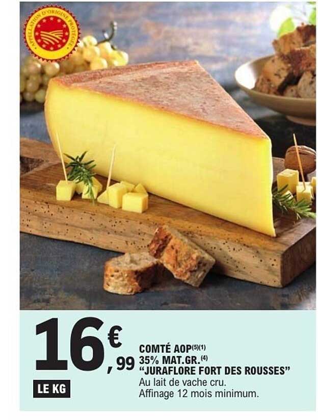 COMTÉ AOP 35% MAT.GR. 'JURAFLORE FORT DES ROUSSES'