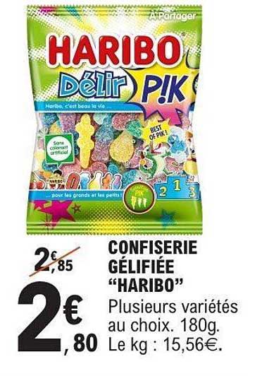 CONFISERIE GÉLIFIÉE “HARIBO”