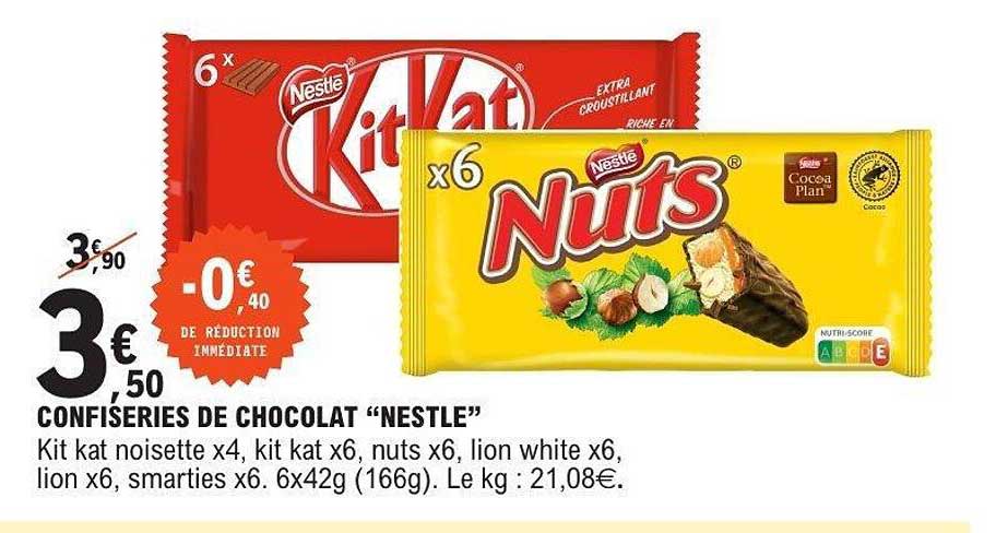 CONFISERIES DE CHOCOLAT "NESTLÉ"