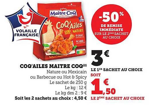 COQ'AILLES MAITRE COQ