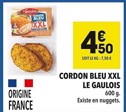 CORDON BLEU XXL LE GAULOIS