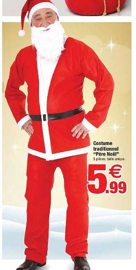 Costume traditionnel "Père Noël"