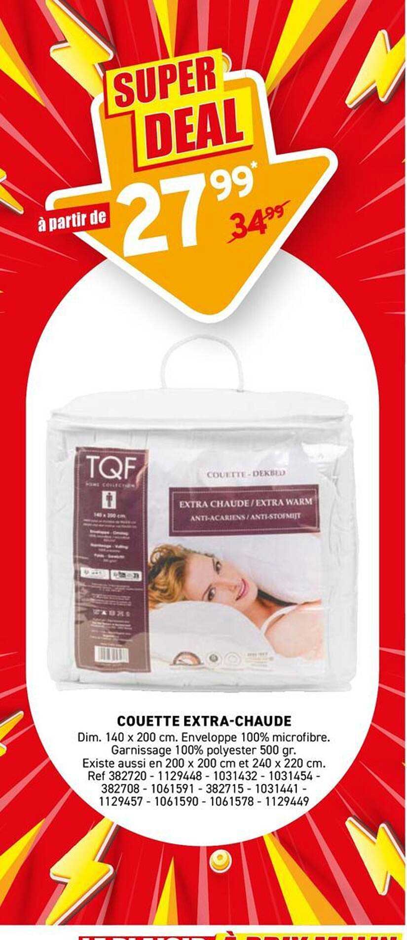 COUETTE EXTRA-CHAUDE