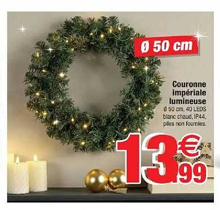 Couronne impériale lumineuse
