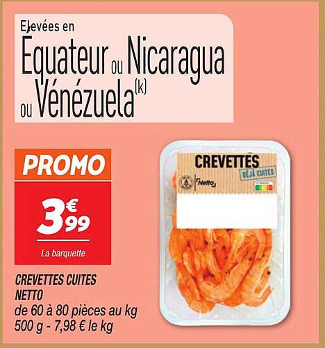 CREVETTES CUITES