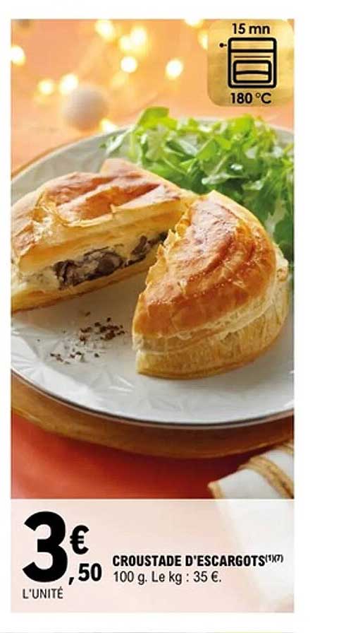 CROUSTADE D'ESCARGOTS