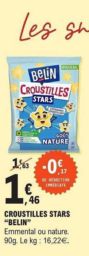 CROUSTILLES STARS “BELIN”