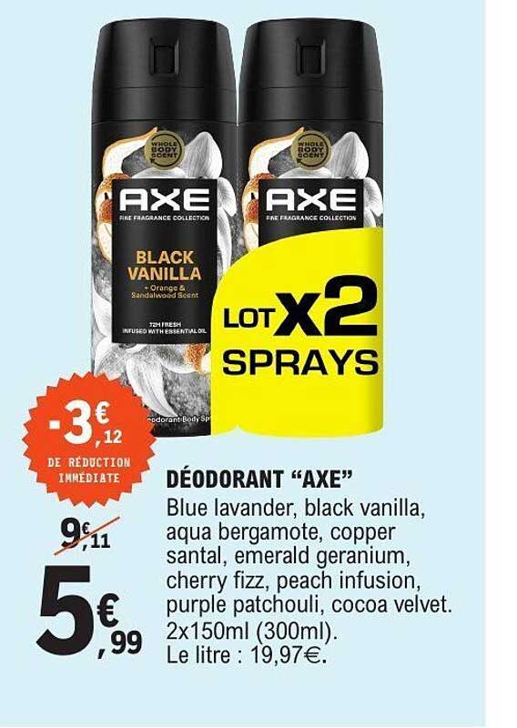DÉODORANT "AXE"