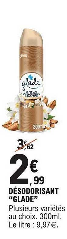 DÉSODORISANT “GLADE”