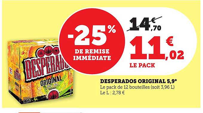 DESPERADOS ORIGINAL 5,9°
