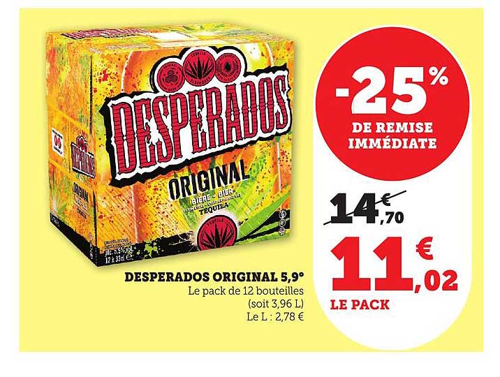 DESPERADOS ORIGINAL 5,9°