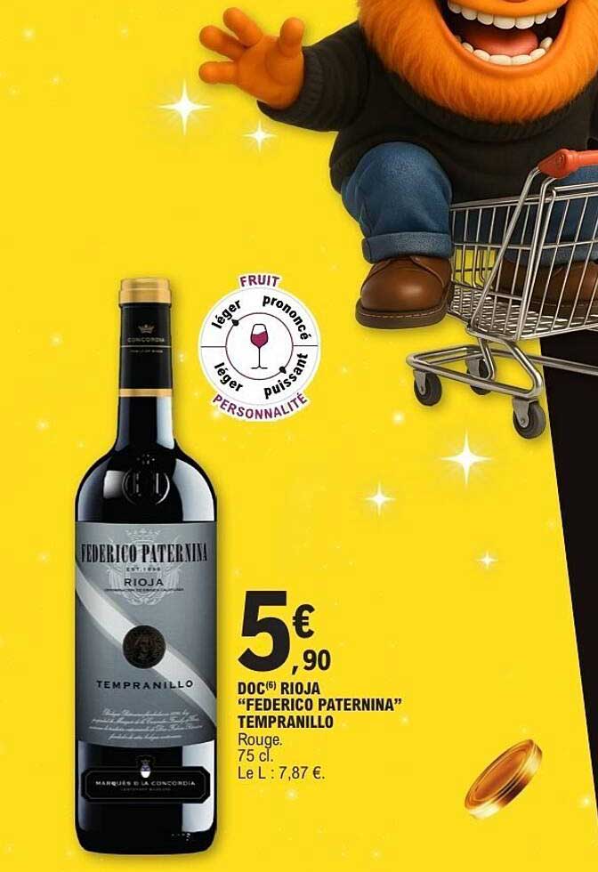 DOC(6) RIOJA “FEDERICO PATERMINA” TEMPRANILLO